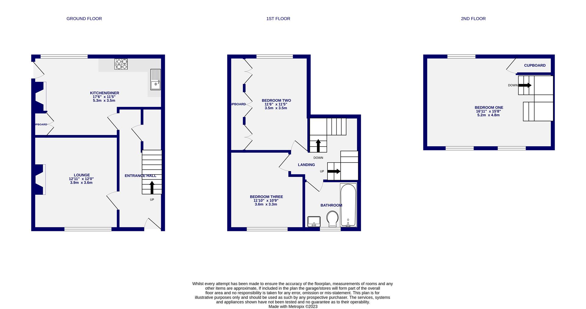 Floorplans For Heworth Villlage, York, YO31 1AN