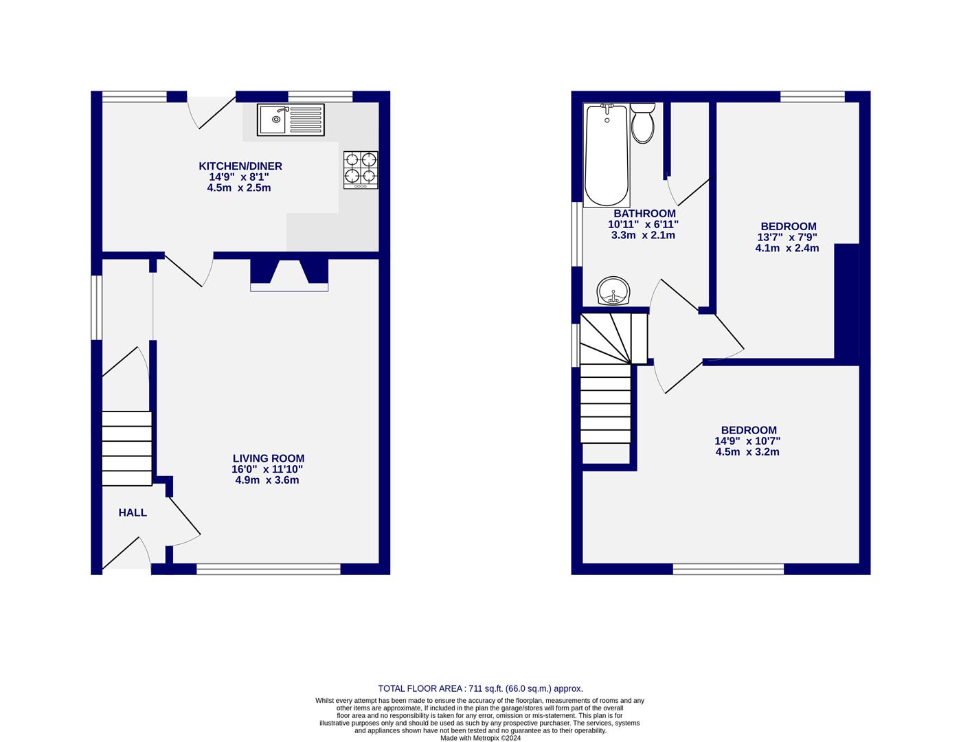 Floorplans For Alma Grove, Fulford Road, York, YO10 4DH