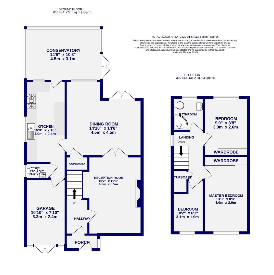 Floorplans For Sycamore Close, Skelton, York, YO30 1YU