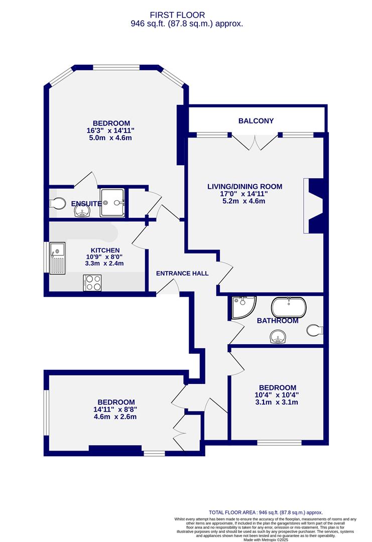 Floorplans For St Peters Grove, York, YO30 6AQ