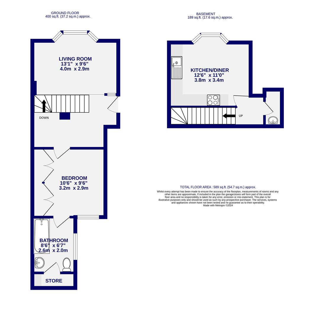 Floorplans For Priory Street, York, YO1 6ET