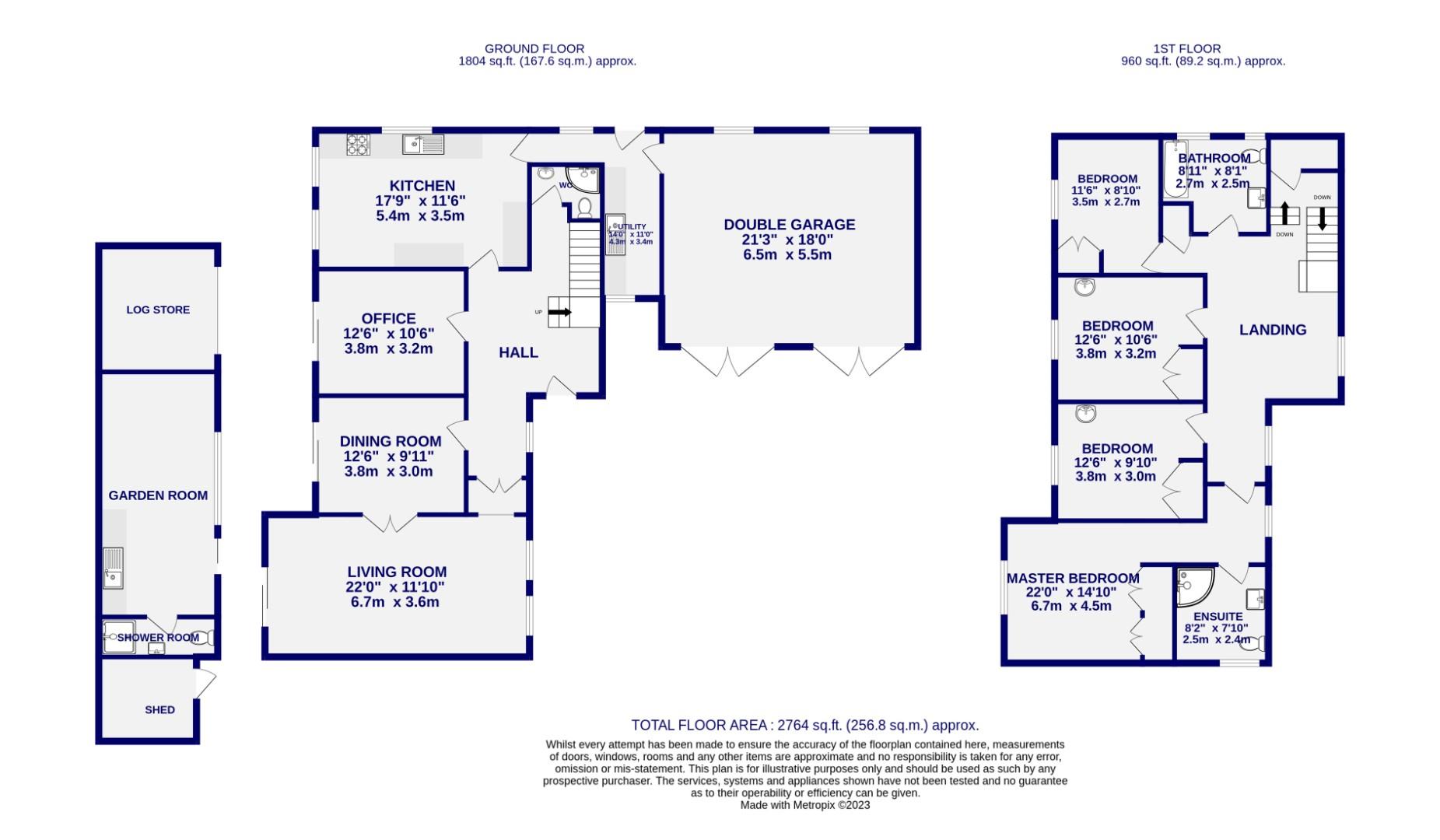 Floorplans For The Old Village, Huntington, York