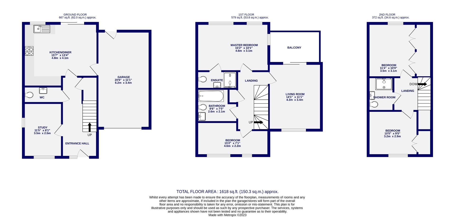 Floorplans For Moss Bank Court , Lowfield Green, York