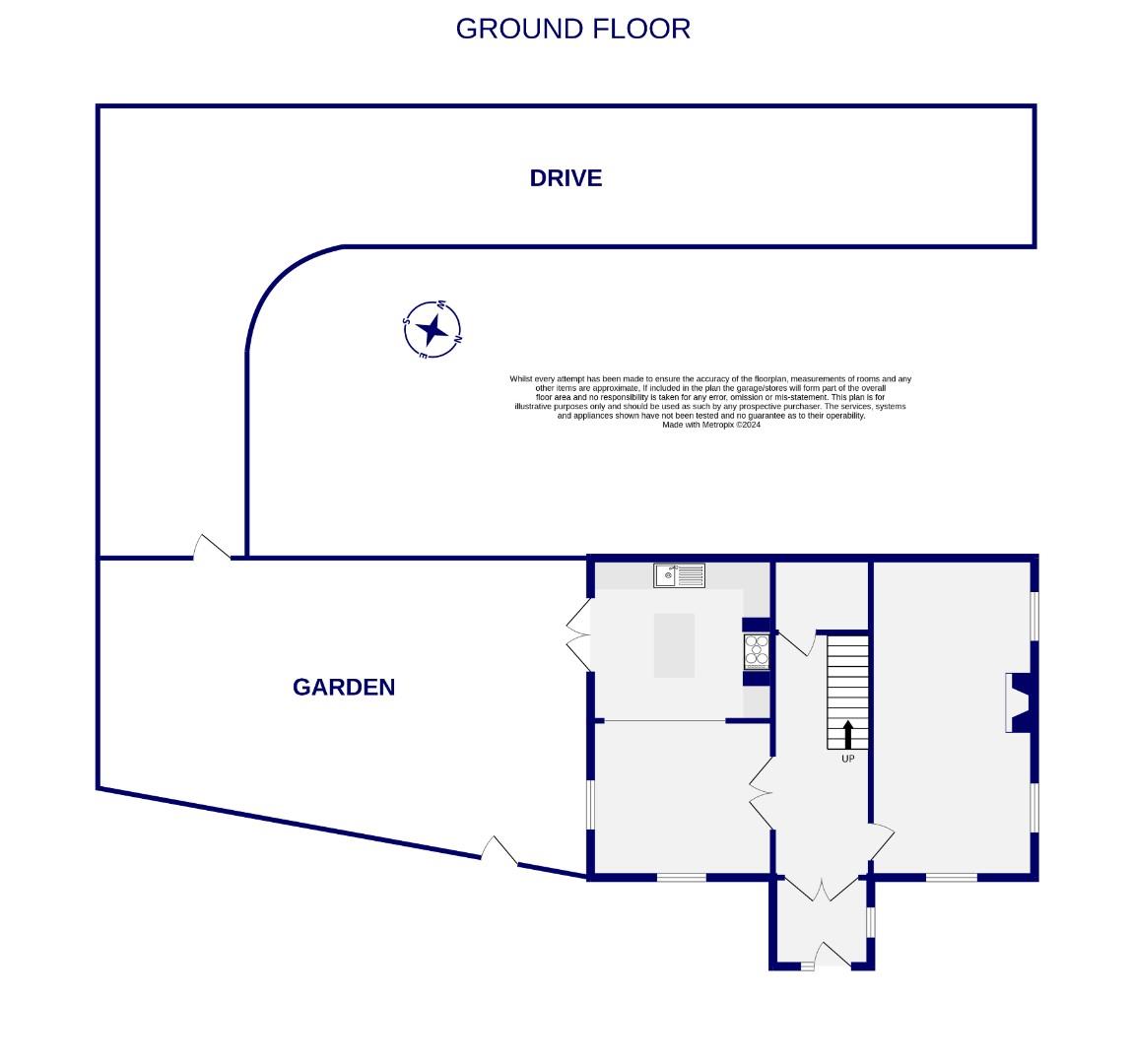 Floorplans For Old Chapel, Flaxton, YORK