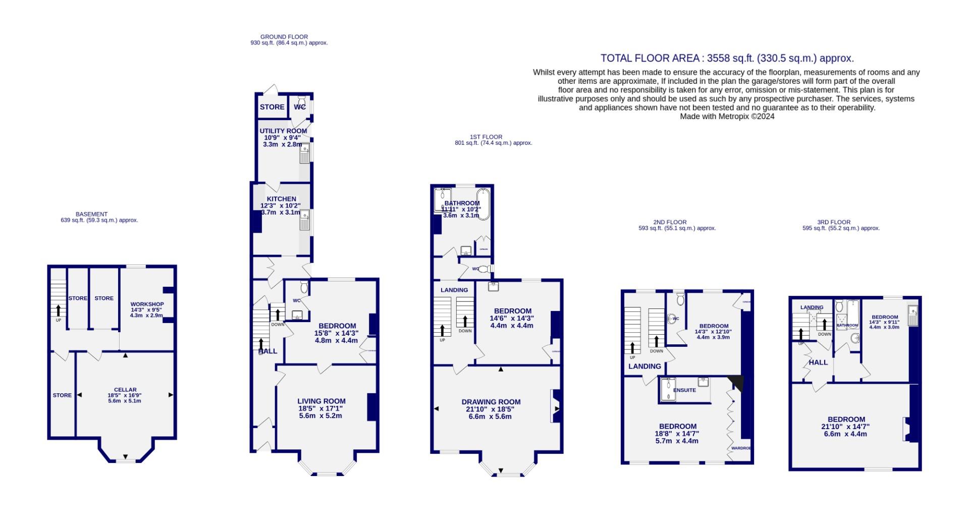 Floorplans For Acomb Road, York