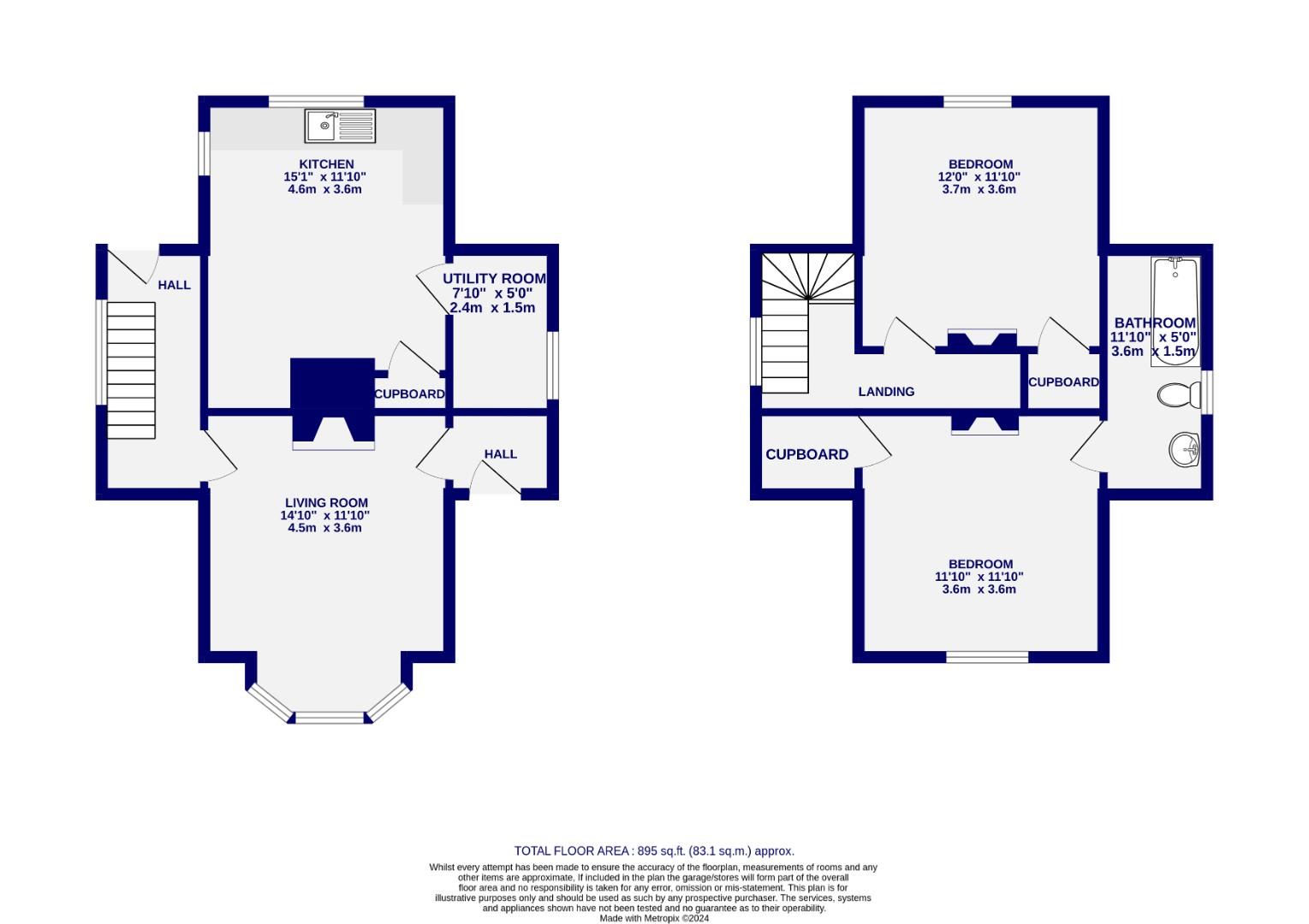 Floorplans For Mount Vale, York