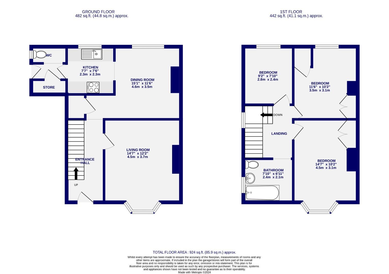 Floorplans For Tennent Road, York