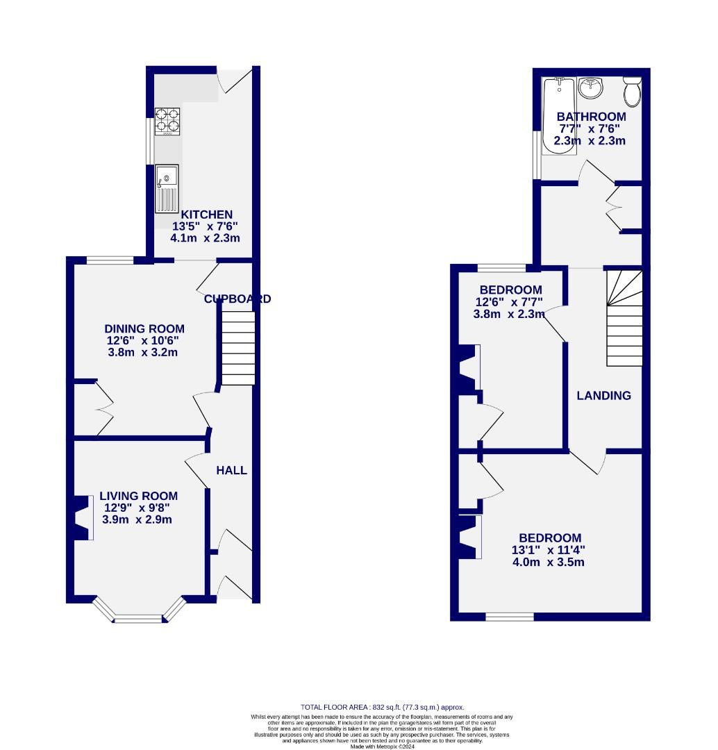 Floorplans For Beaconsfield Street, York