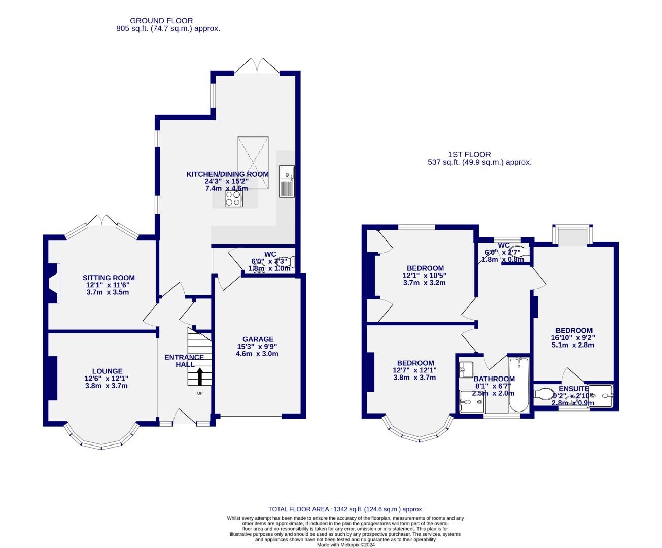 Floorplans For Galtres Road, York