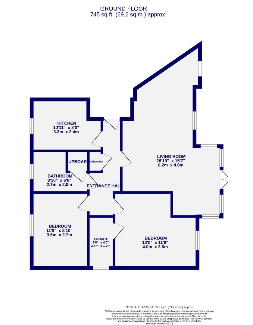 Floorplans For Fossview House, Gladstone Street, York, YO31 8WD
