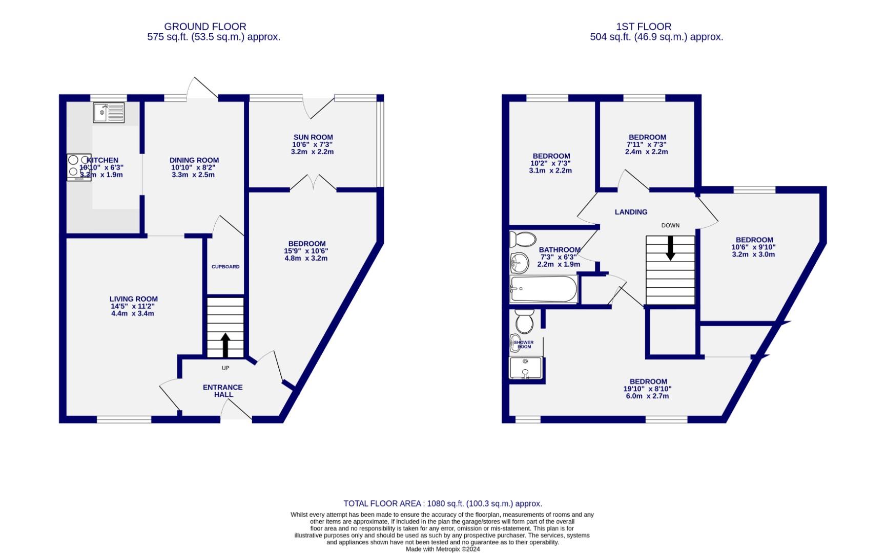 Floorplans For Browney Croft, York