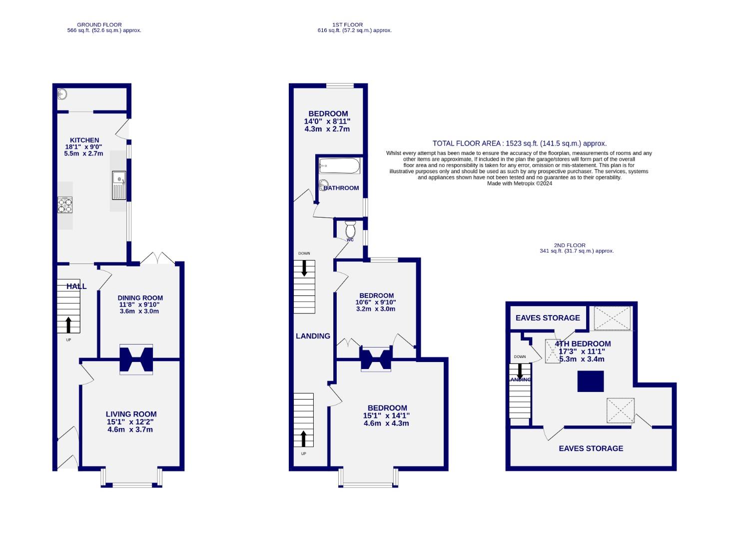 Floorplans For Chestnut Avenue, York