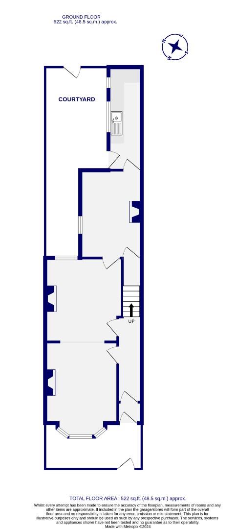 Floorplans For Knavesmire Crescent, York