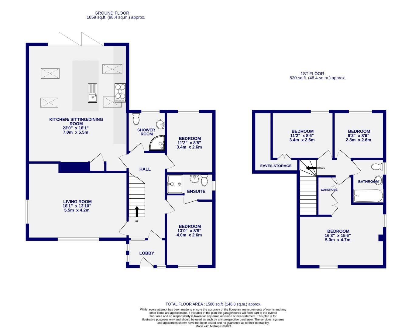 Floorplans For Manor Heath, Copmanthorpe, York