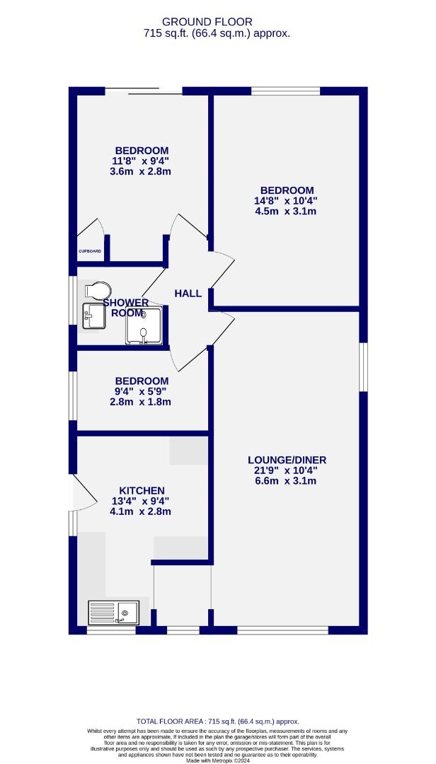 Floorplans For Knapton Close, Strensall, York