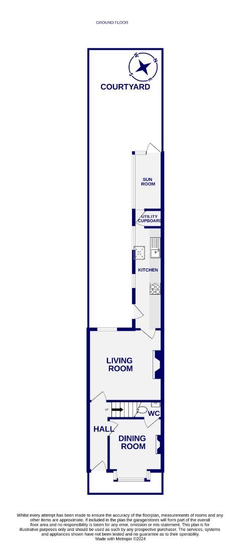 Floorplans For Falsgrave Crescent, Burton Stone Lane, York