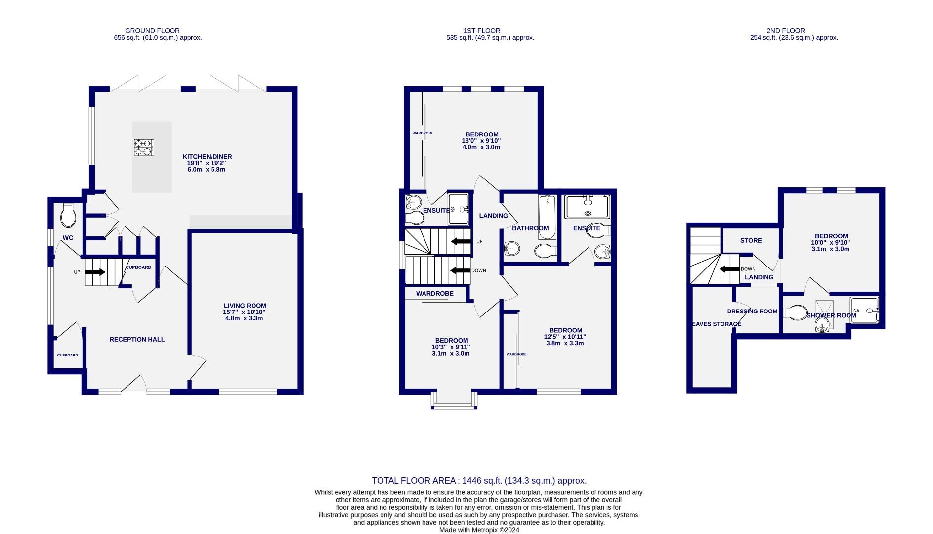 Floorplans For Grayshon Drive, Beckfield Lane, YORK