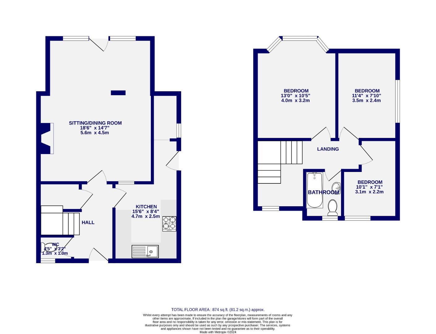 Floorplans For Bad Bargain Lane, York