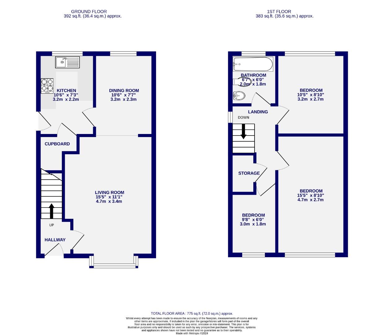 Floorplans For Hendon Garth, York