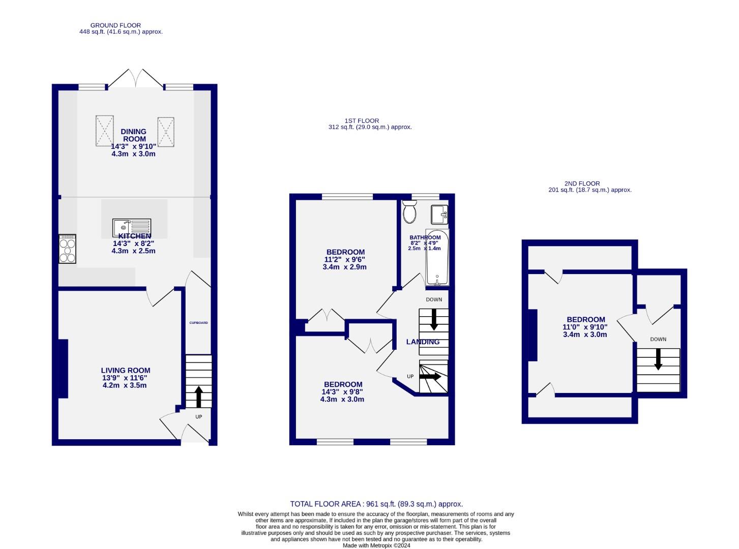 Floorplans For Marston Avenue, York