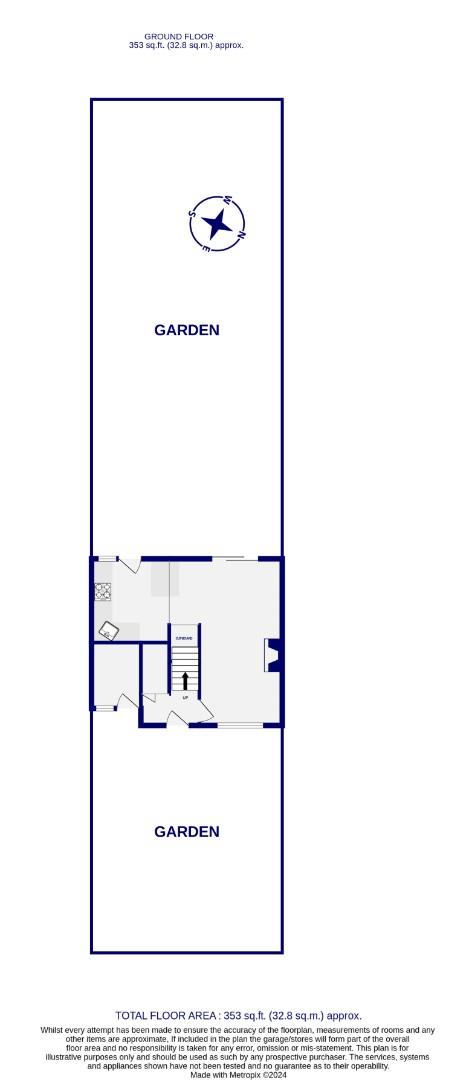 Floorplans For Dijon Avenue, Acomb, YORK