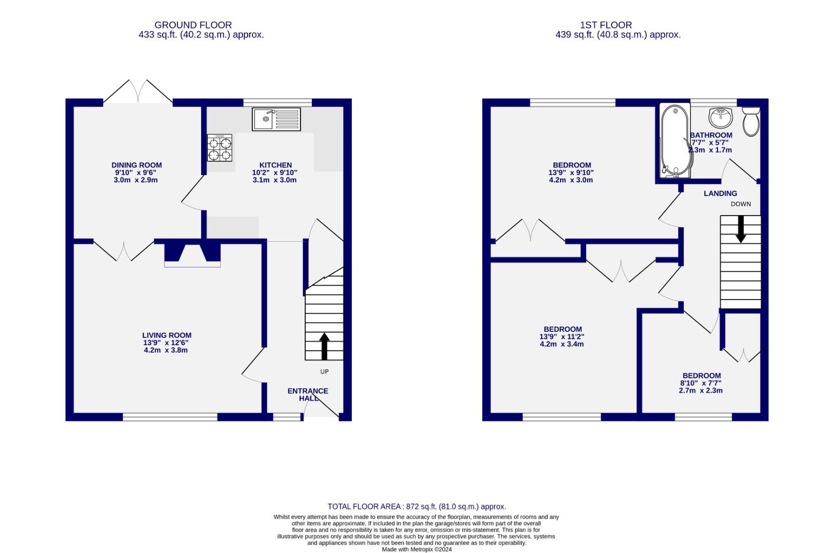 Floorplans For Carr Lane, York