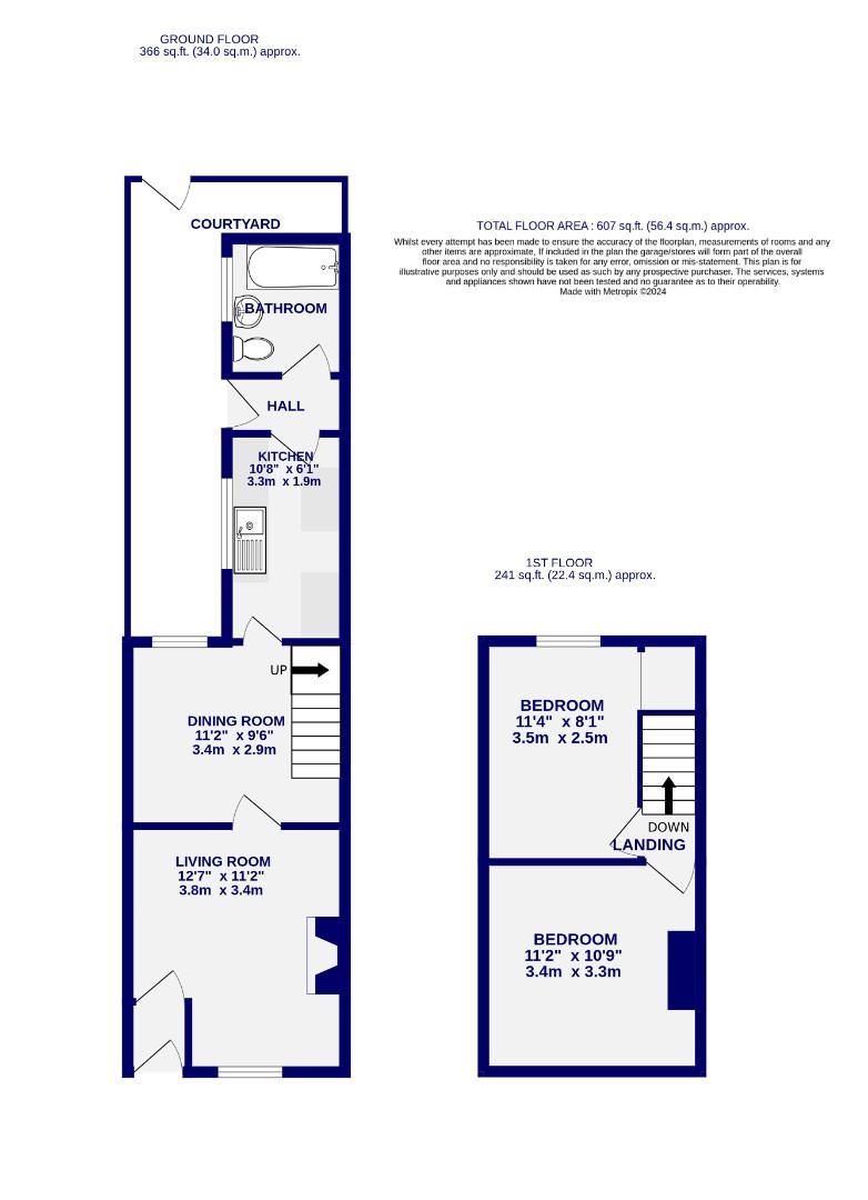 Floorplans For Ruby Street, York