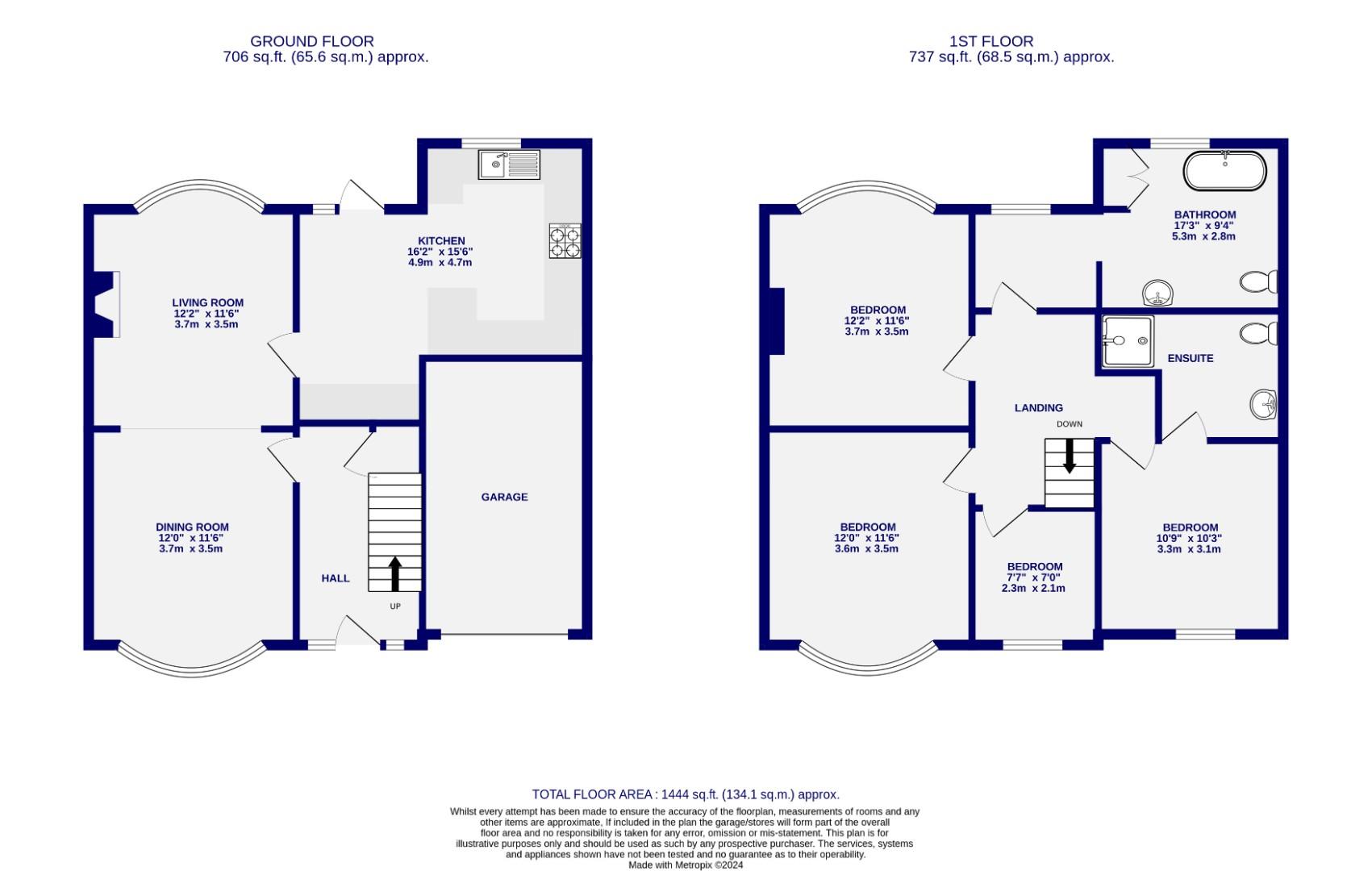 Floorplans For The Garlands, York