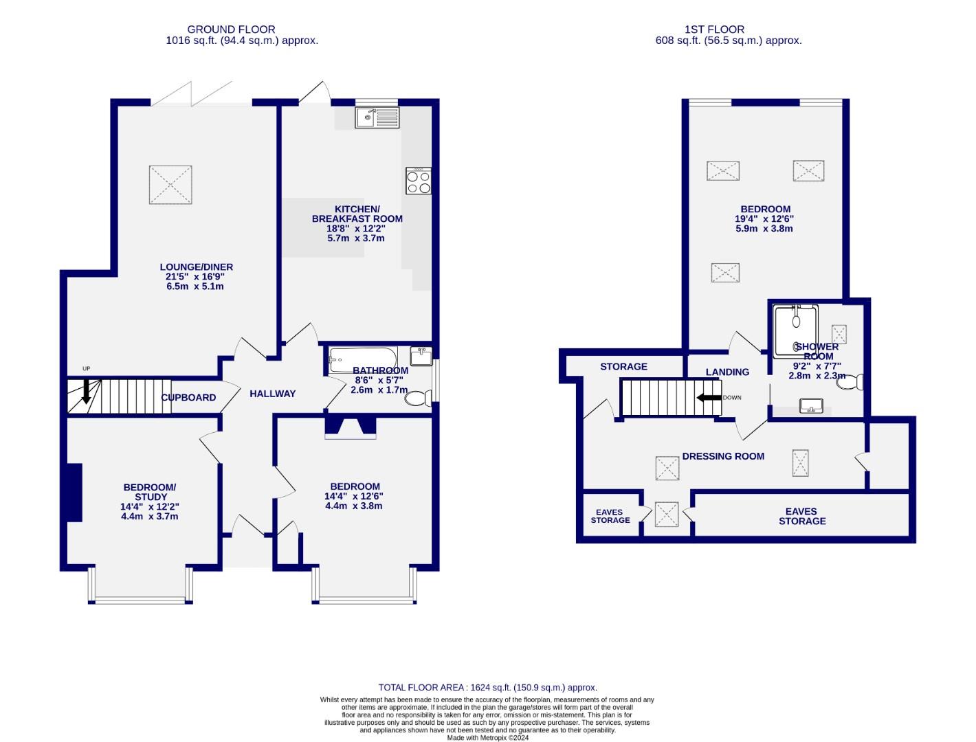 Floorplans For Gale Lane, York