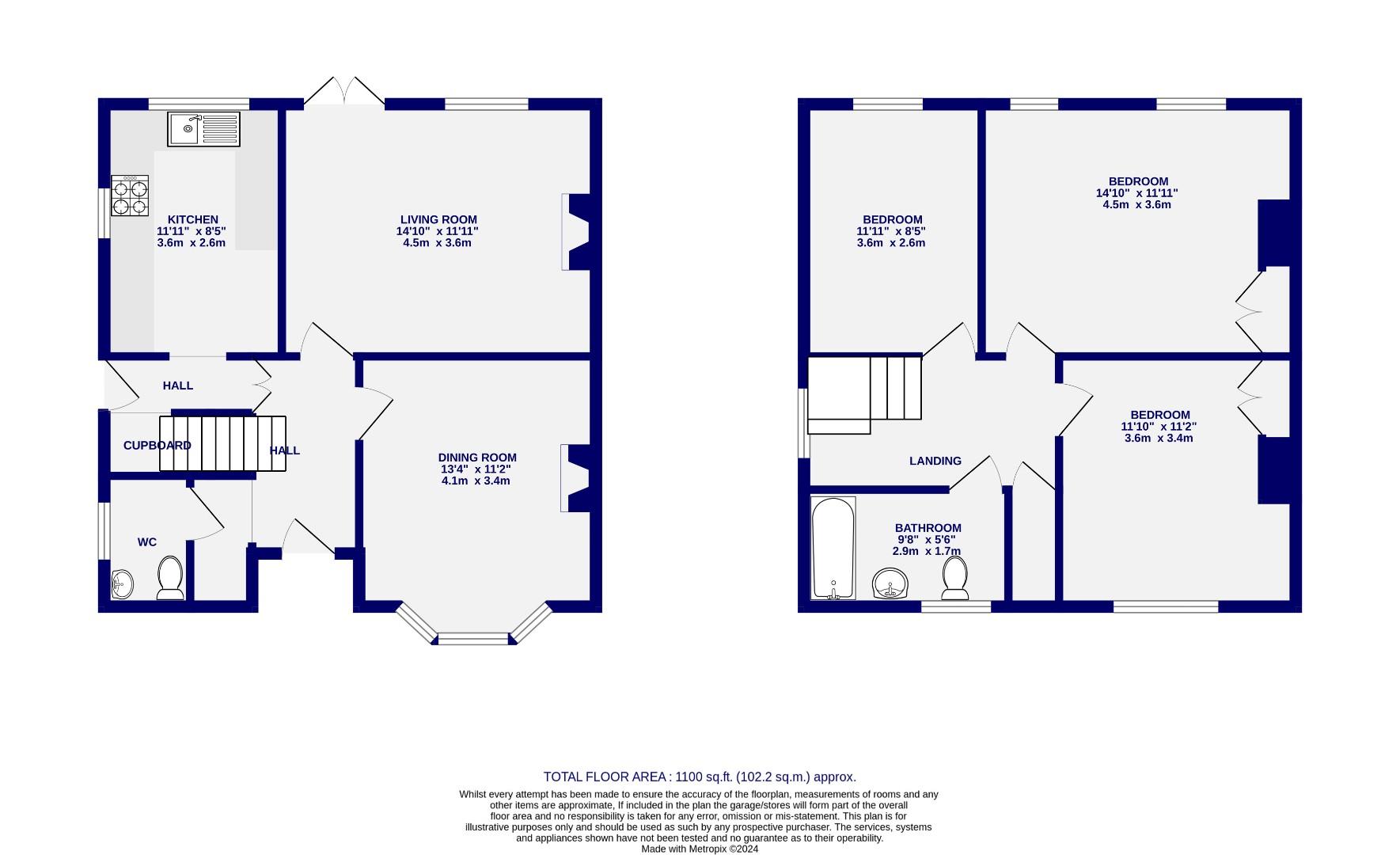 Floorplans For Malton Way, York