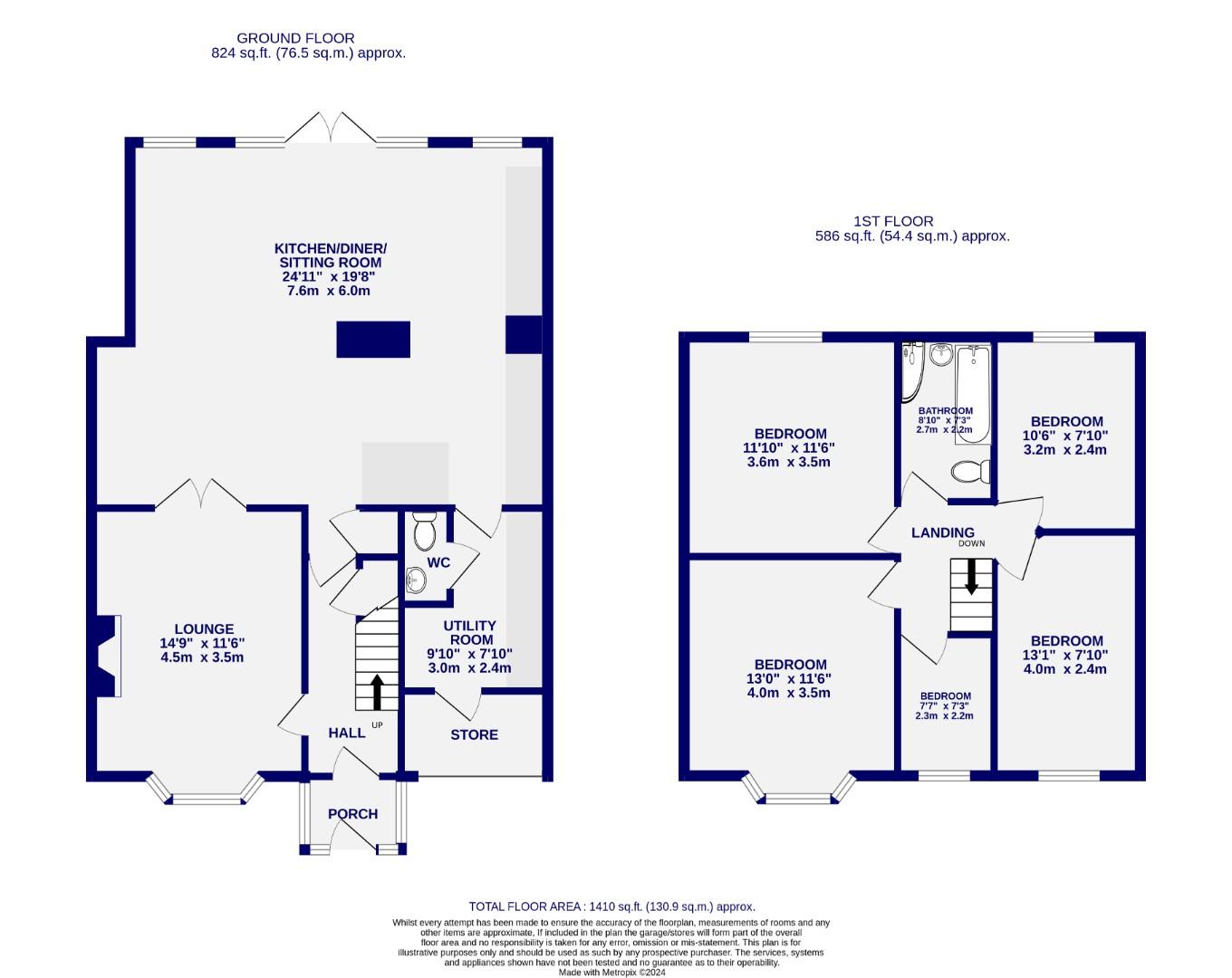 Floorplans For Reighton Drive, York