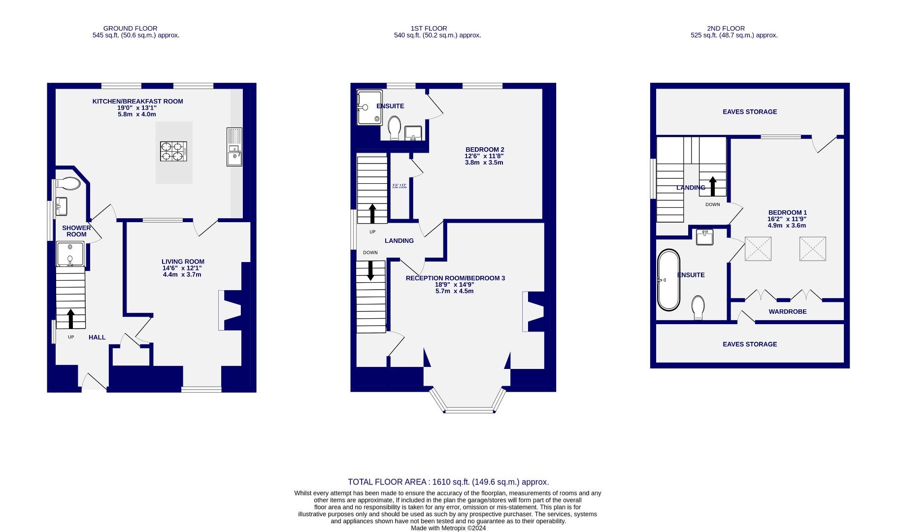 Floorplans For Lendal Bridge, York