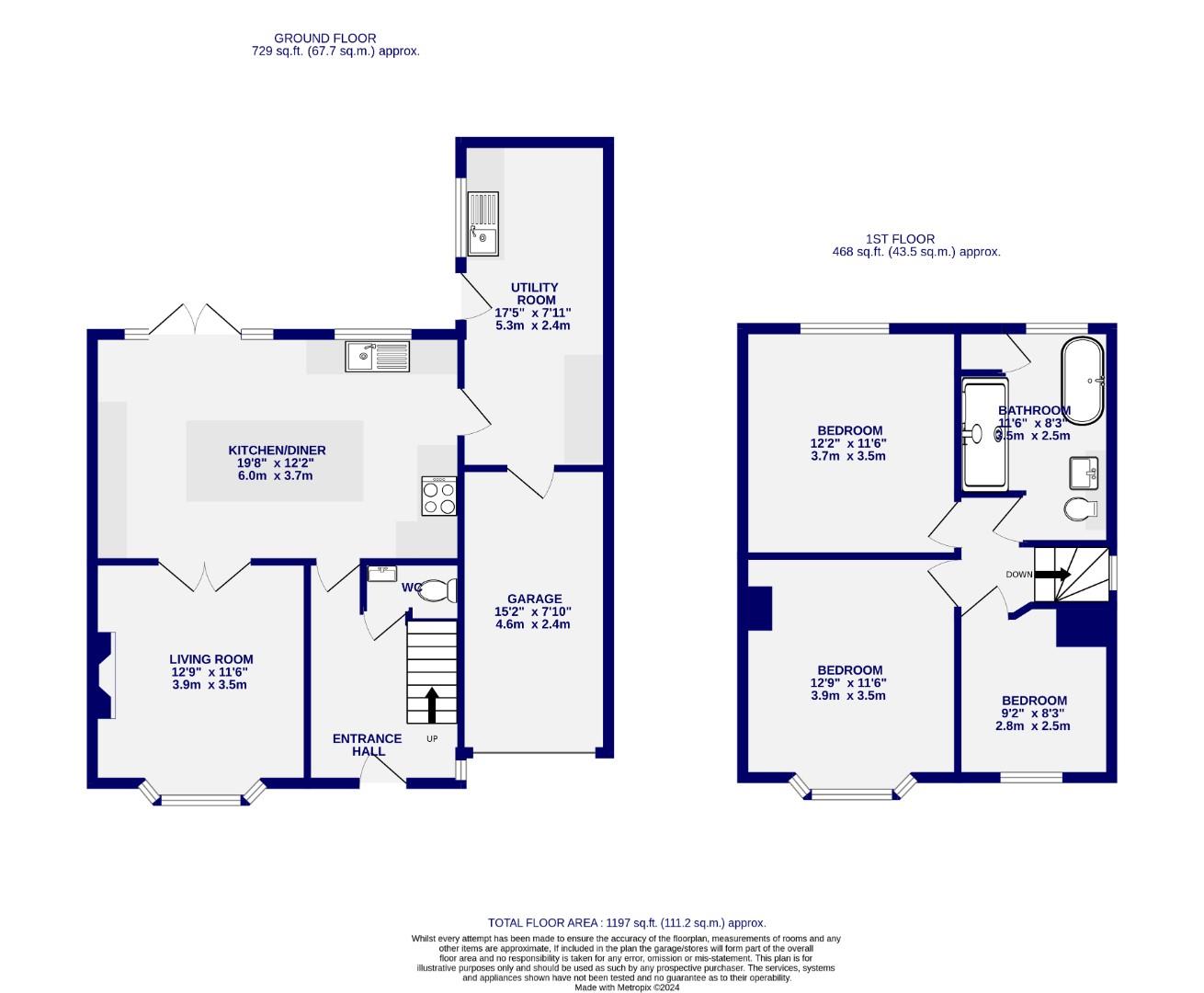 Floorplans For Cranbrook Road, York