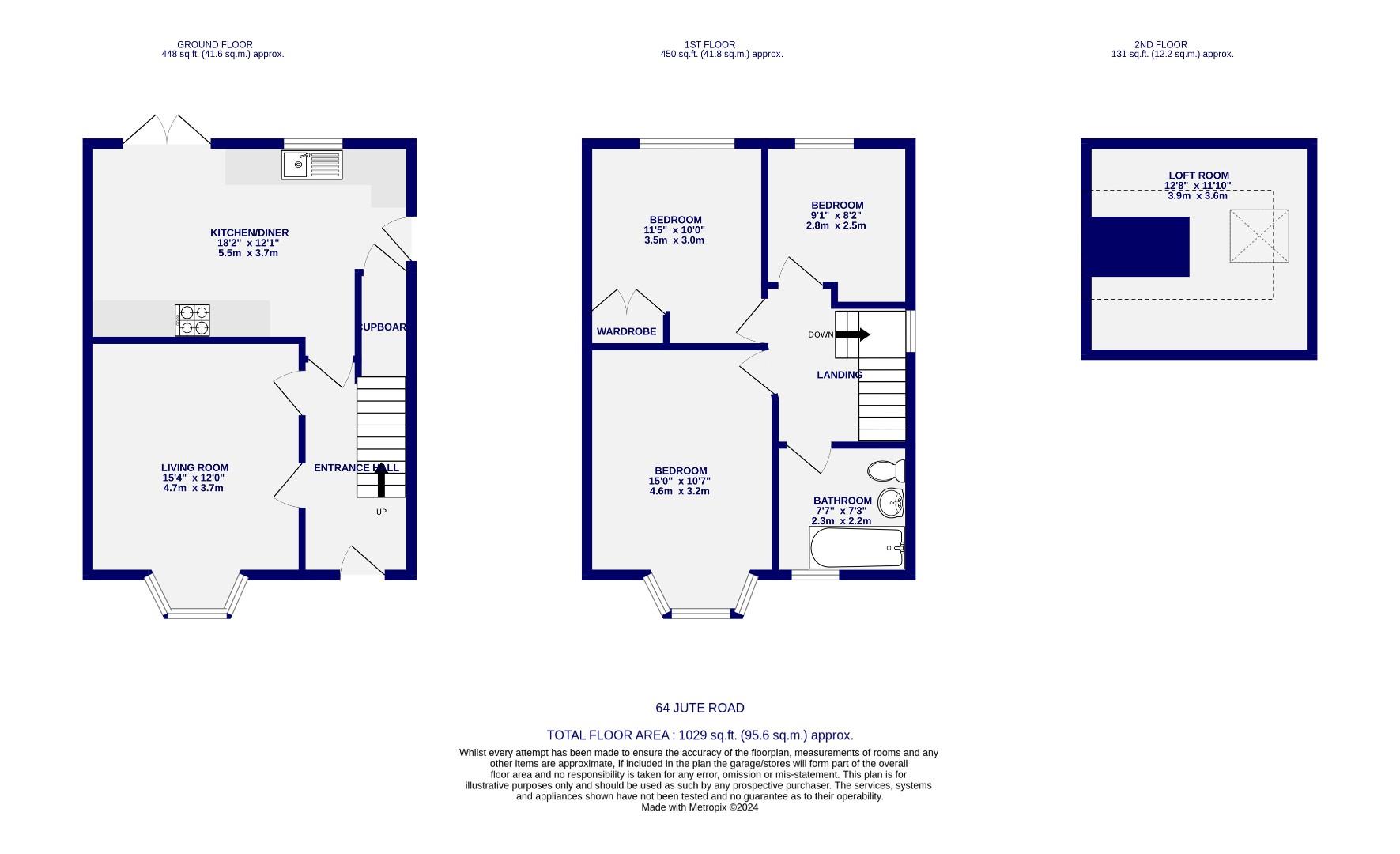 Floorplans For Jute Road, York