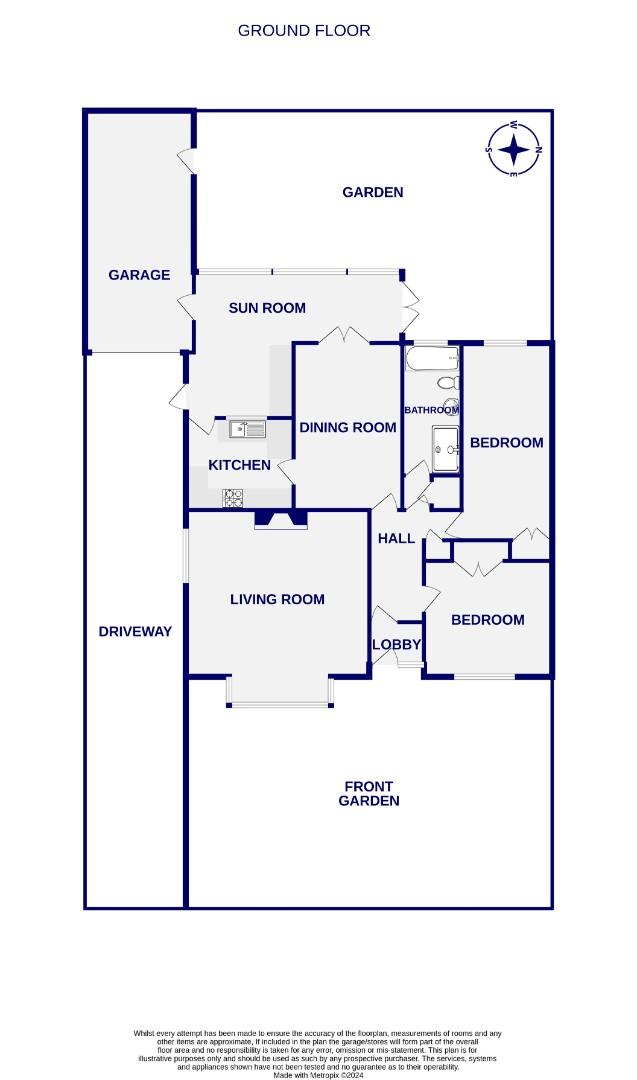 Floorplans For Garbett Way, Bishopthorpe, York