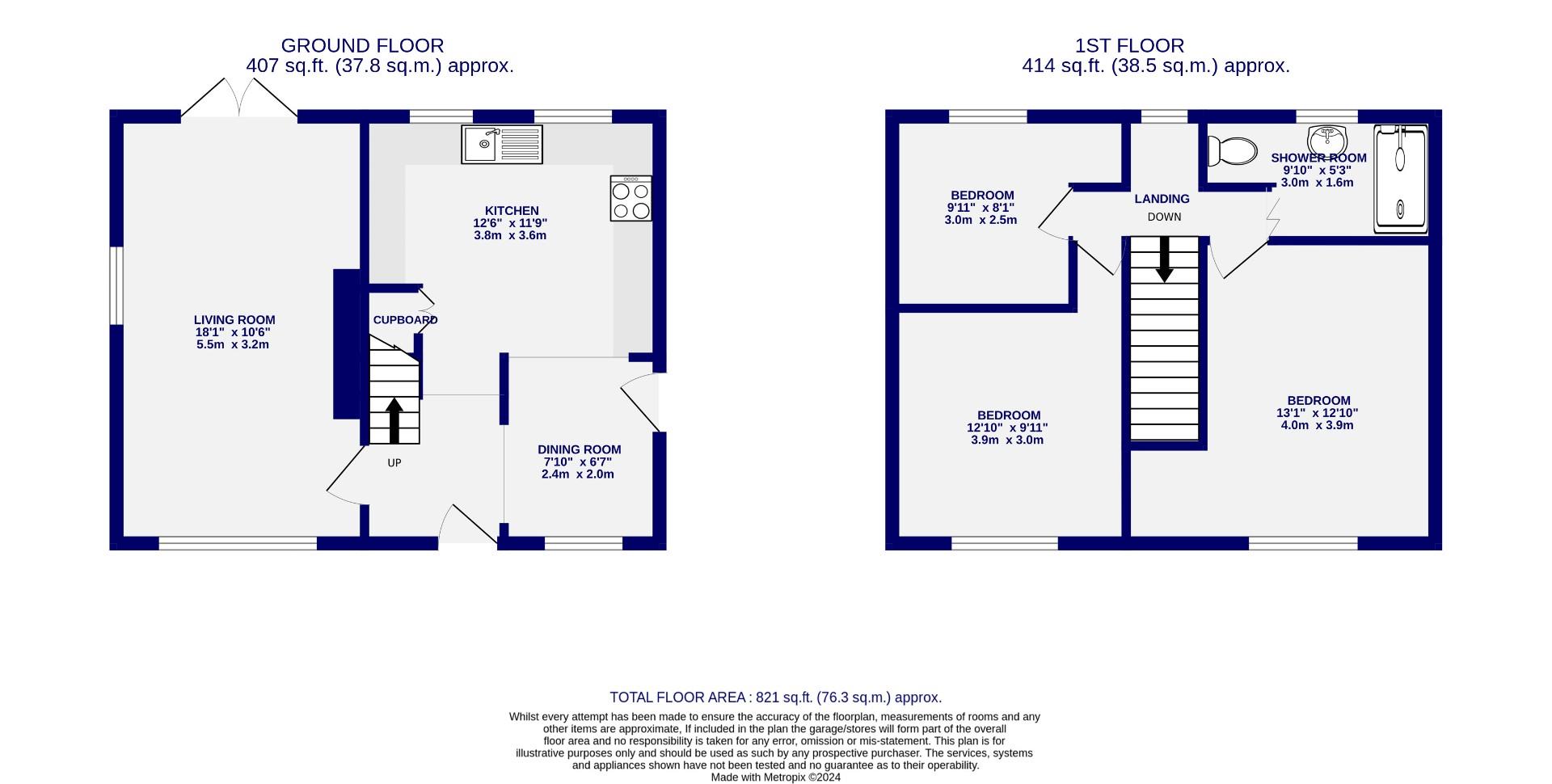 Floorplans For Bramham Road, York