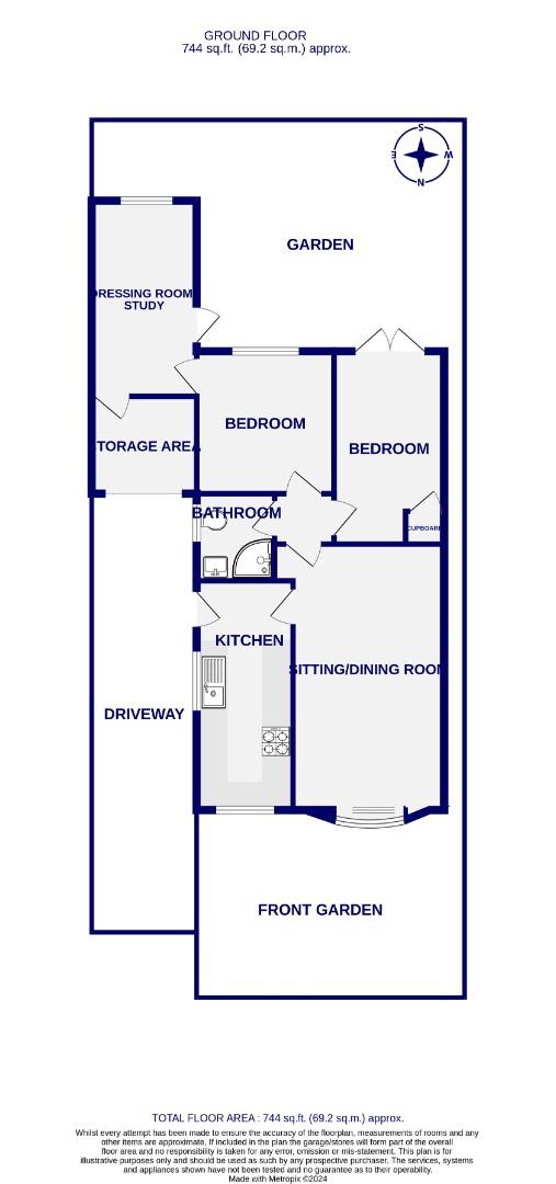 Floorplans For Deerstone Way, Dunnington, York