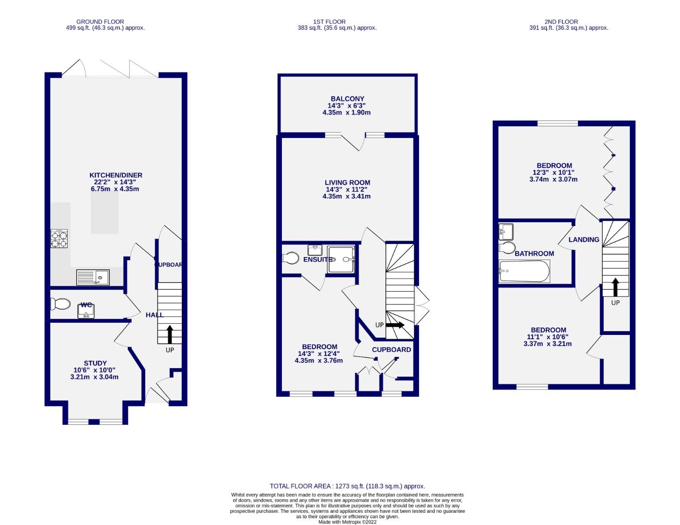 Floorplans For Heworth Parade, Mill Lane, Heworth, York