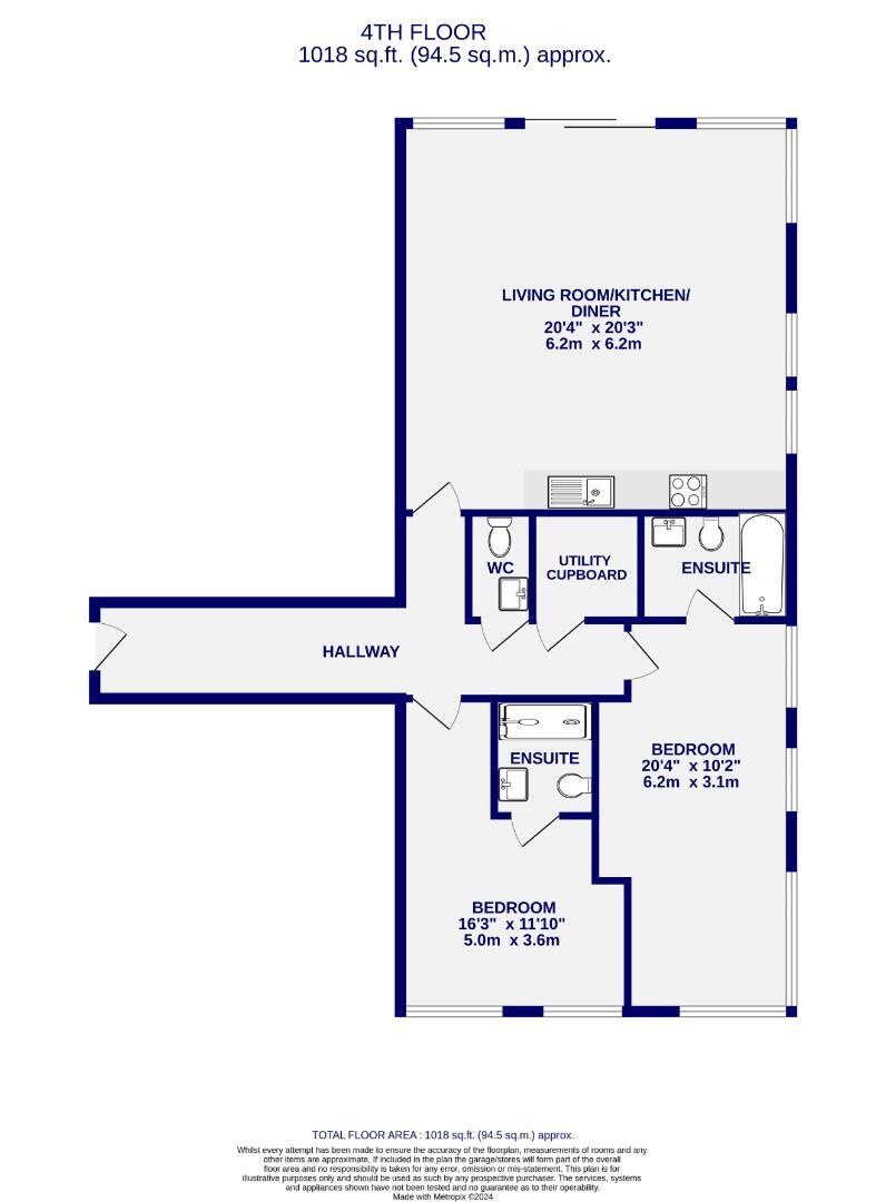 Floorplans For Ryedale House, 58 -60, Piccadilly, York