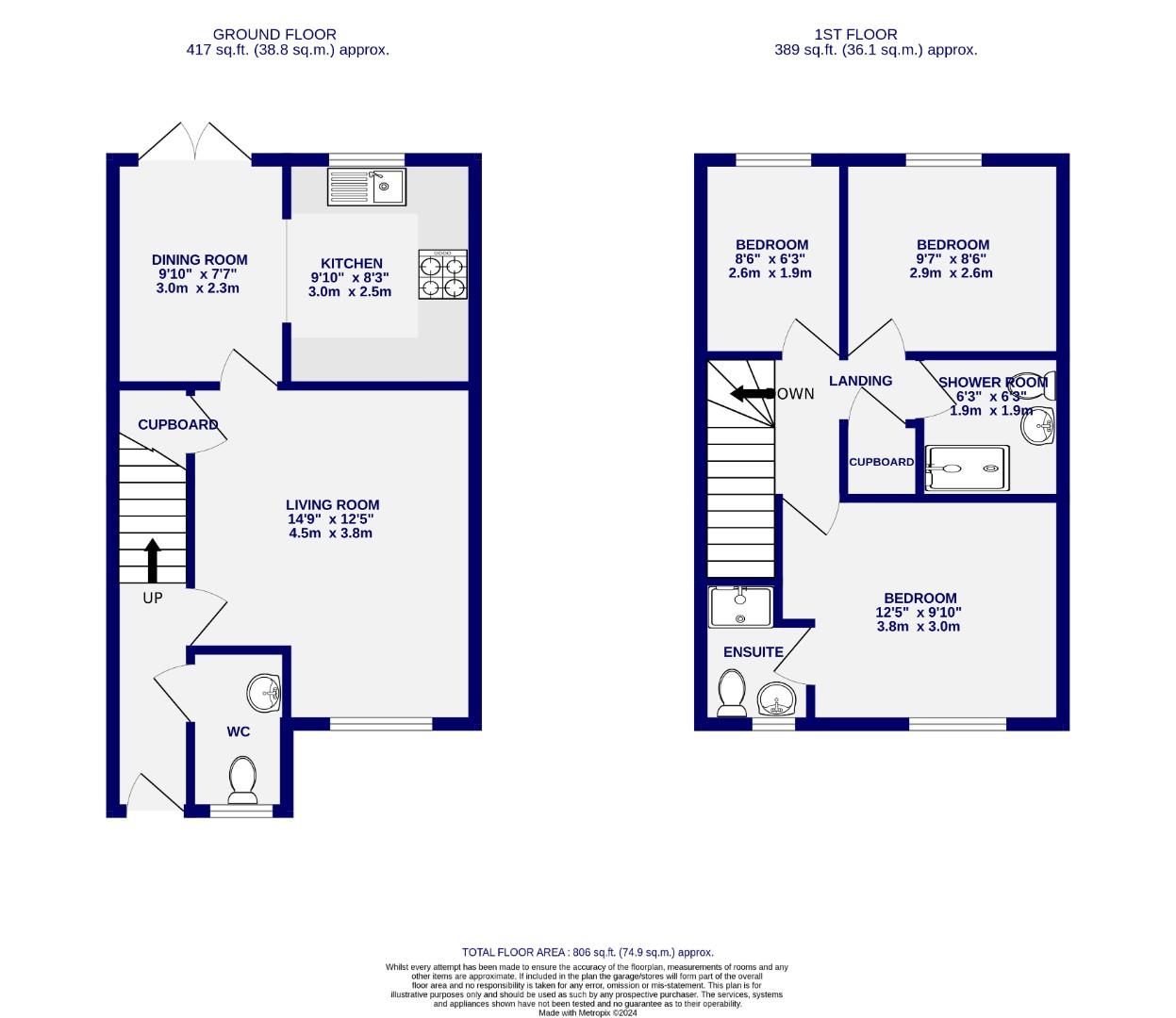 Floorplans For Birch Park, York