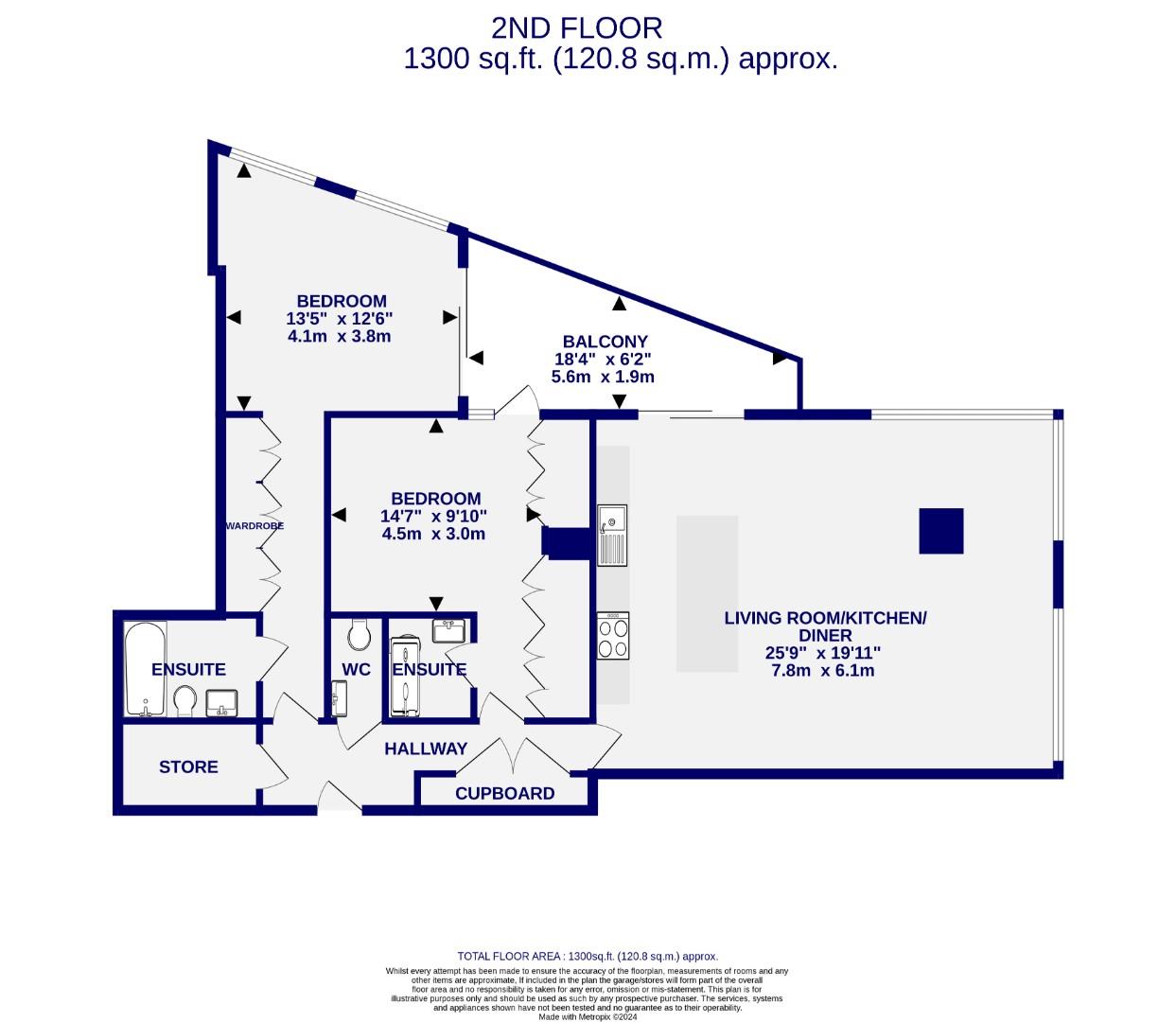 Floorplans For Ryedale House, 58 -60, Piccadilly, York