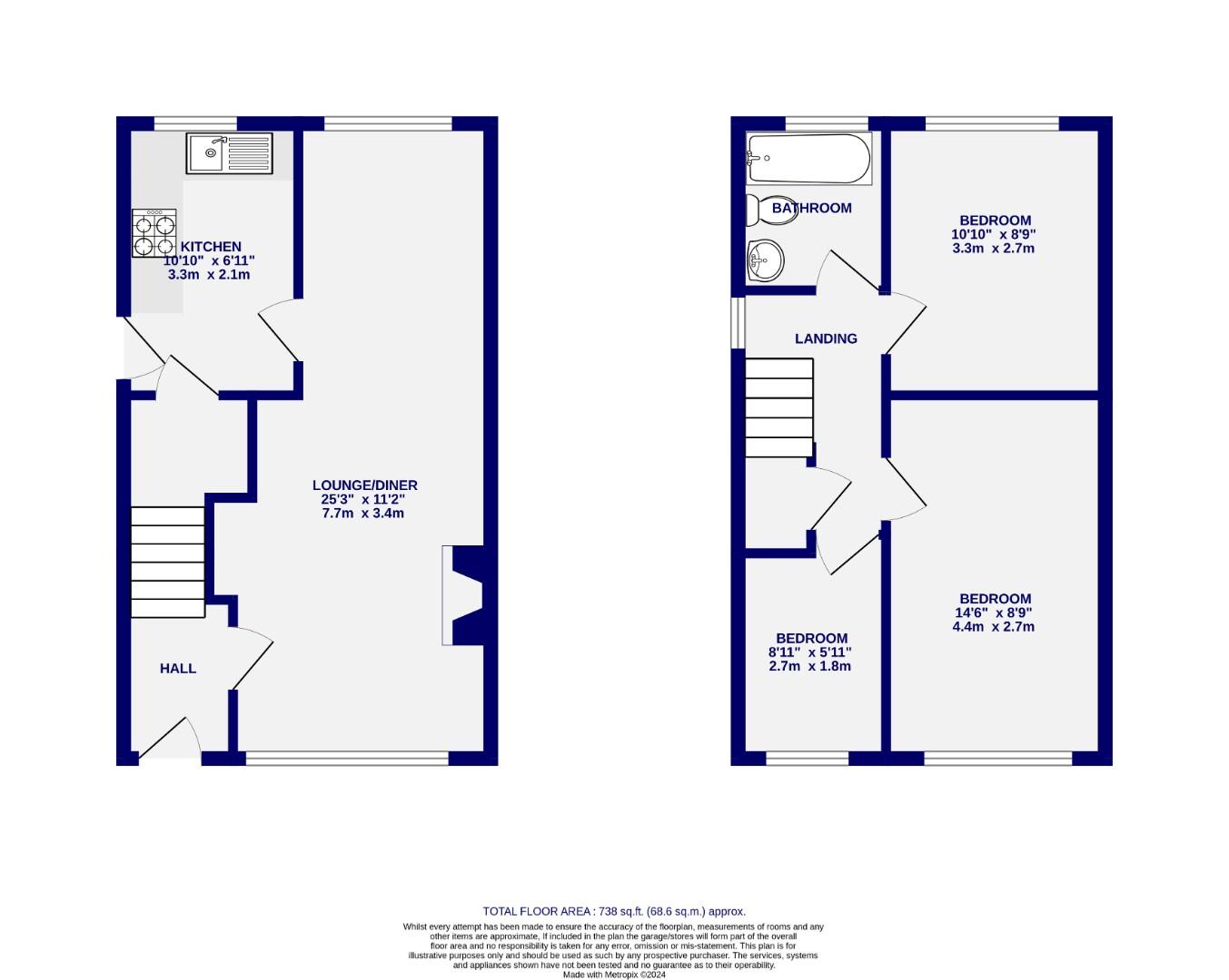 Floorplans For Foxwood Lane, York