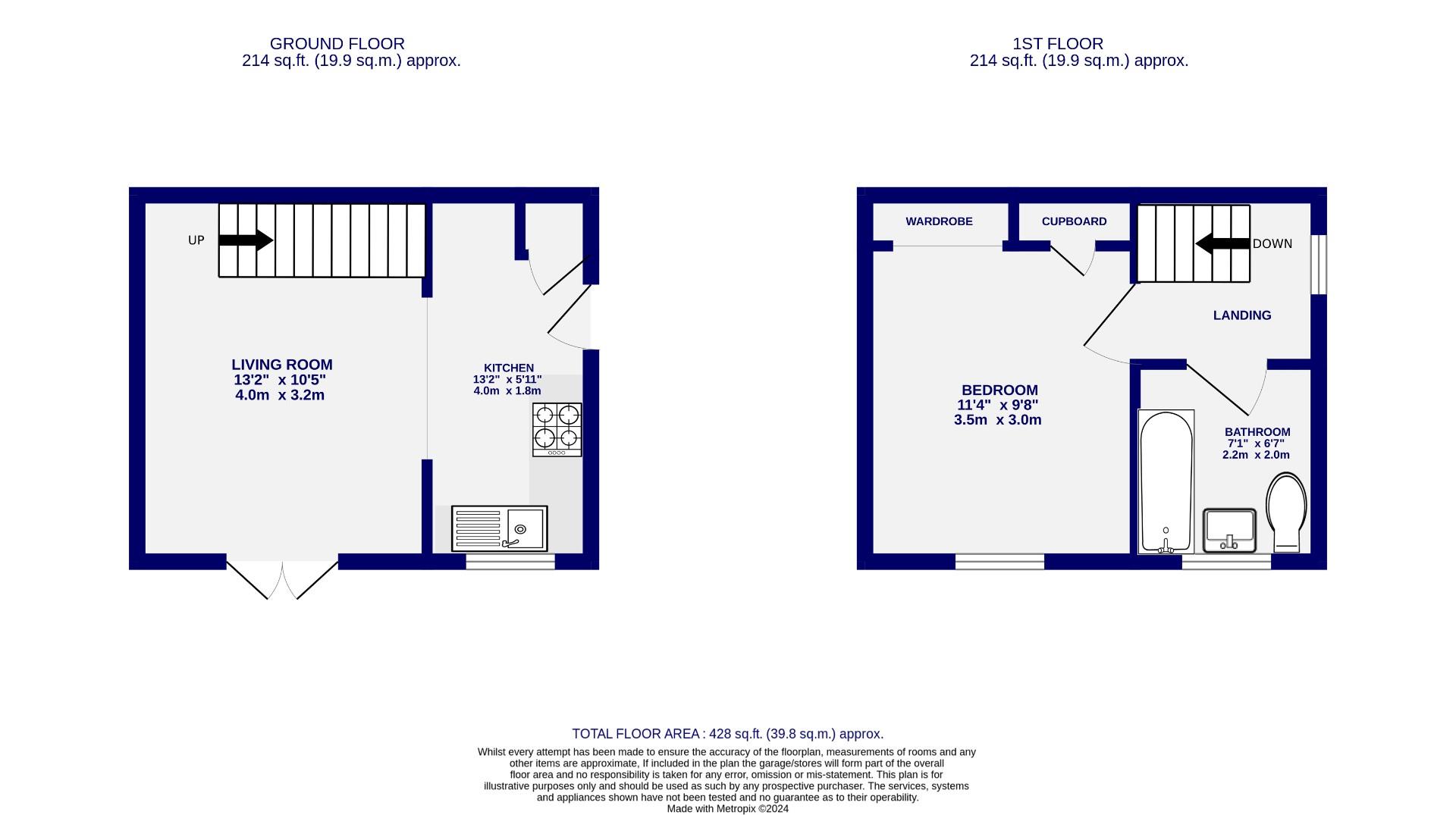 Floorplans For Beaufort Close, York