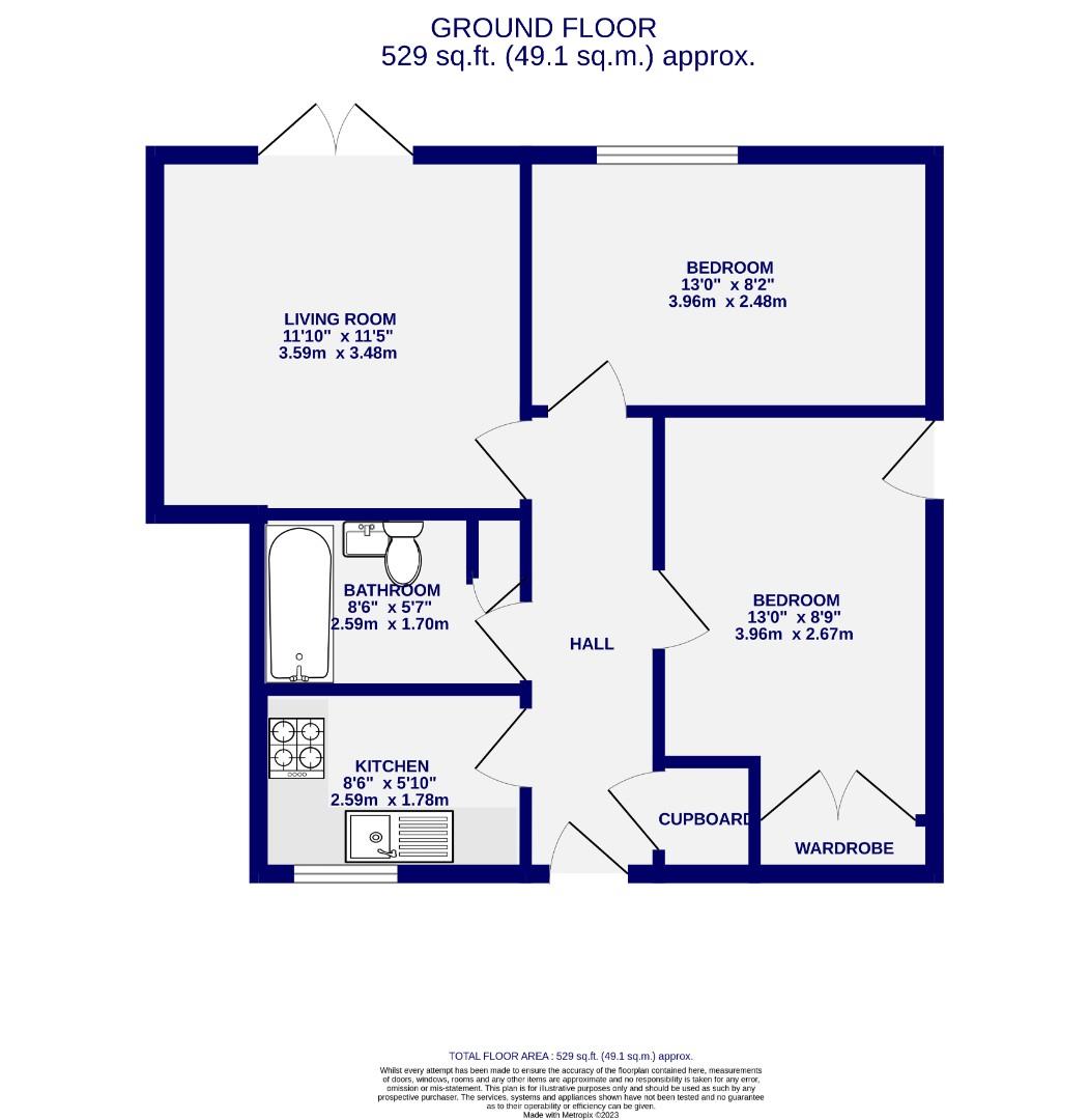 Floorplans For Oakville Court, Huntington Road, York