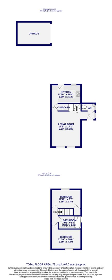 Floorplans For Aldborough Way, York