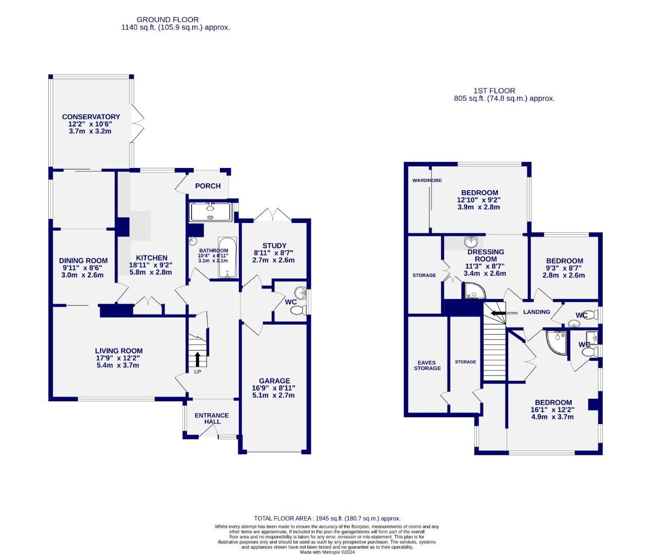 Floorplans For College Road, Copmanthorpe, York