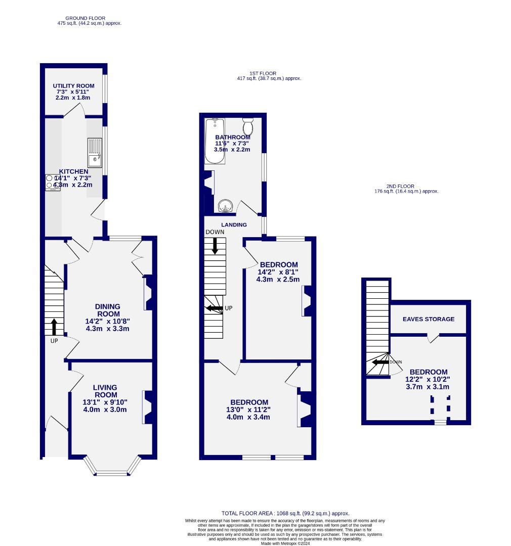 Floorplans For Poppleton Road, York