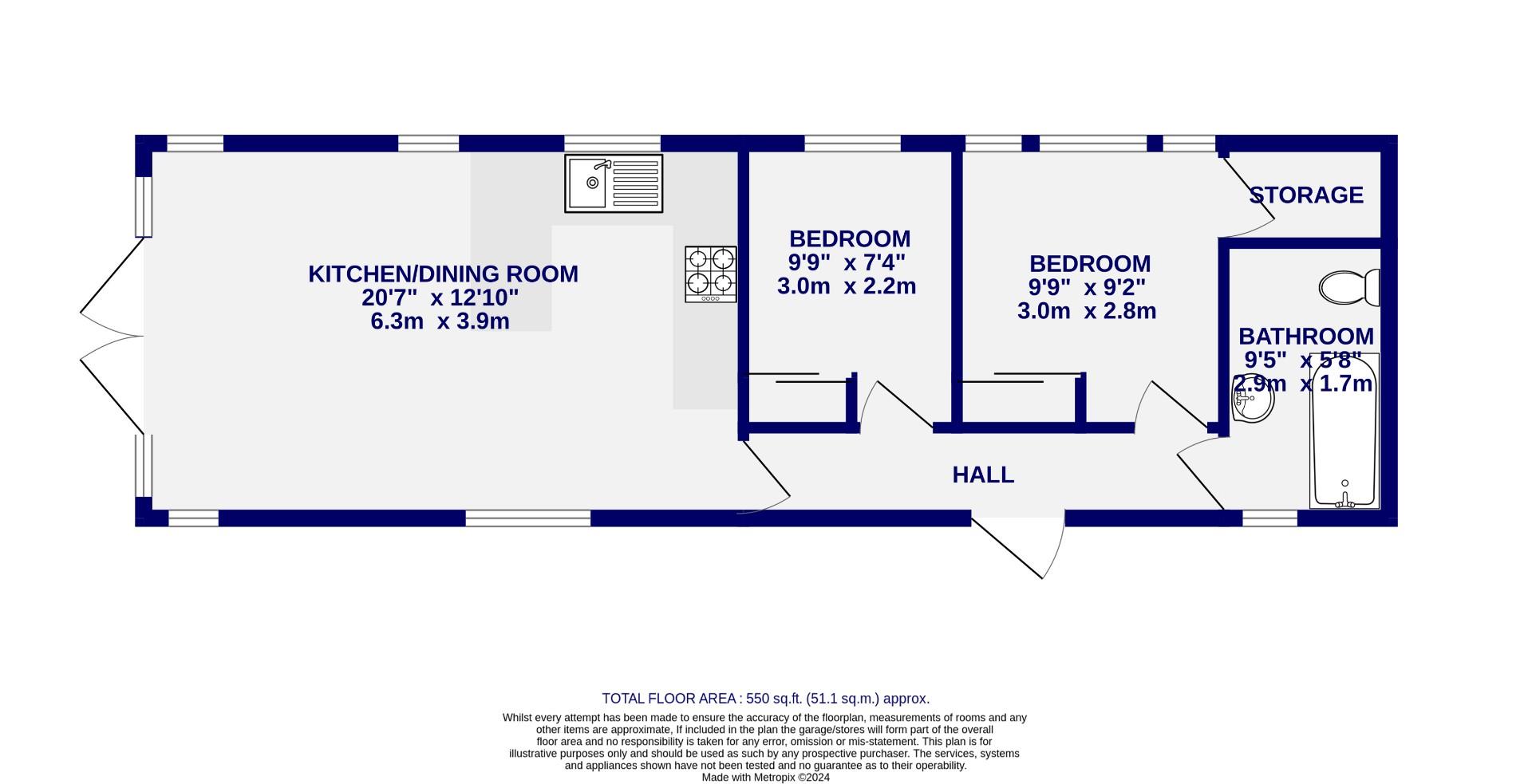 Floorplans For Sheriff Hutton Road, Strensall, York