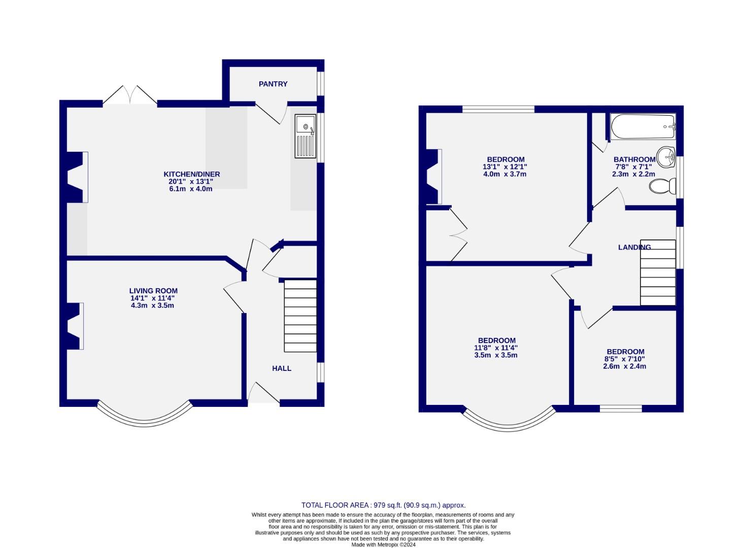 Floorplans For Holgate Bridge Gardens, York