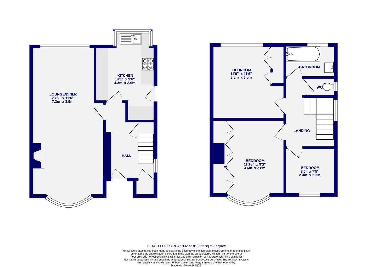 Floorplans For Broome Road, Huntington